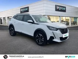 Blanc Utilisé 2020 Peugeot 2008 Allure SUV | 17 490 € (Prix juste)