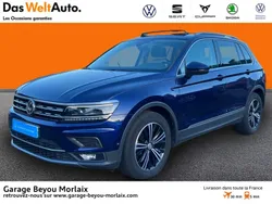 Bleu Utilisé 2020 VW Tiguan Exclusive SUV | 32 990 € (Prix cher)
