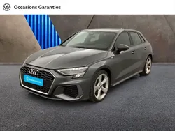 Gris Utilisé 2023 Audi A3 Sportback S-Line Berline | 32 900 € (Prix assez cher)