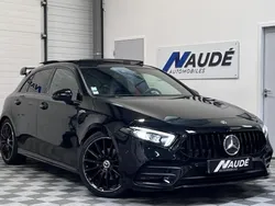 Noir Utilisé 2018 Mercedes A200 AMG line Berline | 28 990 € (Prix assez cher)