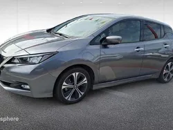 Gris Utilisé 2022 Nissan Leaf Tekna Citadine | 15 899 € (Prix juste)
