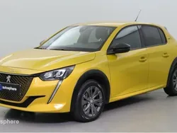Blanc banquise (o) Utilisé 2022 Peugeot e-208 Style Citadine | 16 999 € (Bon prix)