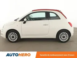 Blanc Utilisé 2017 Fiat 500C Lounge Cabriolet | 8 990 € (Prix juste)