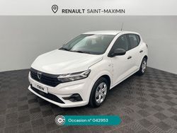 Blanc Utilisé 2022 Dacia Sandero Essentiel Citadine | 9 990 € (Bon prix)