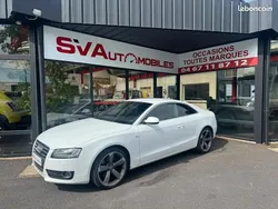 Blanc Utilisé 2012 Audi A5 S-Line Coupé | 16 990 € (Super prix)