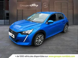 Bleu Utilisé 2021 Peugeot e-208 Active Citadine | 13 790 € (Bon prix)