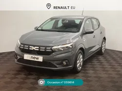 Gris Utilisé 2024 Dacia Sandero Expression Citadine | 13 990 € (Prix juste)
