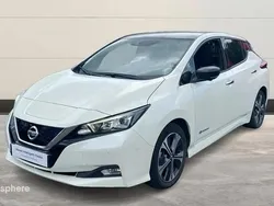 Blanc Utilisé 2018 Nissan Leaf Tekna Citadine | 10 499 € (Prix juste)