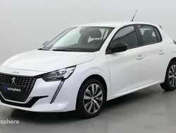 Blanc banquise (o) Utilisé 2023 Peugeot 208 Active Citadine | 12 999 € (Bon prix)