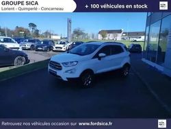 Blanc glacier Occasion 2019 Ford Ecosport Titanium SUV | 15 700 € (Prix assez cher)