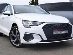 Blanc Utilisé 2021 Audi A3 Business Berline | 23 900 € (Prix juste)