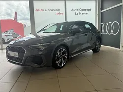 Gris daytona nacré Utilisé 2022 Audi A3 S-Line | 30 990 € (Prix juste)