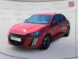 Rouge Utilisé 2025 Peugeot 208 Allure Citadine | 17 999 € (Prix juste)