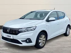 Blanc Utilisé 2022 Dacia Sandero Comfort Citadine | 12 899 € (Bon prix)