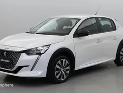 Blanc banquise (o) Utilisé 2022 Peugeot e-208 Active Citadine | 15 499 € (Bon prix)