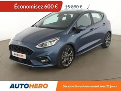 Bleu Utilisé 2021 Ford Fiesta ST-Line X Citadine | 14 890 € (Prix juste)
