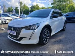 Blanc Utilisé 2019 Peugeot 208 GT-line Citadine | 13 090 € (Prix juste)