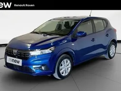 Bleu Utilisé 2022 Dacia Sandero Comfort Citadine | 13 990 € (Prix juste)