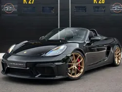Noir Utilisé 2021 Porsche 718 Spyder Cabriolet | 128 900 €