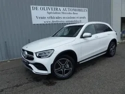 Blanc Utilisé 2022 Mercedes GLC300 AMG line SUV | 42 990 € (Super prix)
