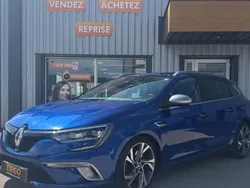 Bleu Utilisé 2017 Renault Mégane GrandTour GT Break | 13 990 € (Prix assez cher)
