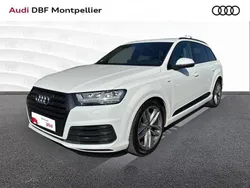 Blanc carrare Utilisé 2018 Audi Q7 Exclusive SUV | 41 880 € (Prix assez cher)