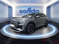 Gris typhon métallisé Utilisé 2022 Audi Q4 e-tron Advanced SUV | 39 900 € (Prix juste)