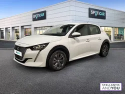 Blanc Utilisé 2021 Peugeot e-208 Active Citadine | 14 980 € (Bon prix)