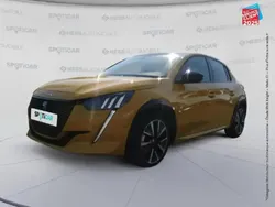 Jaune Utilisé 2021 Peugeot e-208 GT Citadine | 16 499 € (Bon prix)