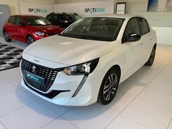 Blanc Utilisé 2022 Peugeot 208 Allure Citadine | 15 490 € (Prix juste)