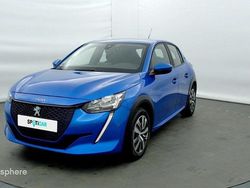 Bleu Utilisé 2021 Peugeot e-208 Active Citadine | 14 779 € (Prix juste)
