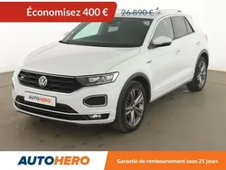 Blanc Utilisé 2021 VW T-Roc R-line SUV | 26 490 € (Prix juste)