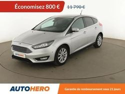 Gris Utilisé 2018 Ford Focus Titanium Berline | 10 990 € (Prix juste)