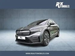 Gris Utilisé 2024 Skoda Enyaq iV RS SUV | 49 990 € (Prix juste)