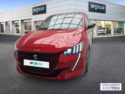 Rouge Utilisé 2021 Peugeot e-208 GT Citadine | 15 590 € (Prix juste)