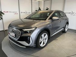 Gris typhon métallisé Utilisé 2025 Audi Q4 e-tron S-Line SUV | 52 040 € (Super prix)