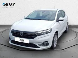 Blanc Utilisé 2021 Dacia Sandero Comfort Citadine | 12 499 € (Prix assez cher)