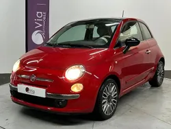 Rouge Utilisé 2015 Fiat 500 Club Berline | 9 299 € (Prix assez cher)