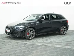Noir Utilisé 2024 Audi A3 Sportback Competition Berline | 39 490 € (Prix juste)