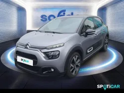 Noir Utilisé 2022 Citroën C3 PureTech Citadine | 12 980 € (Prix assez cher)