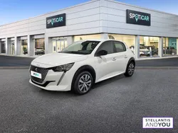 Blanc Utilisé 2022 Peugeot e-208 Active Citadine | 15 980 € (Bon prix)