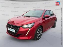 Rouge elixir (v) Utilisé 2021 Peugeot 208 Active Citadine | 11 999 € (Prix juste)