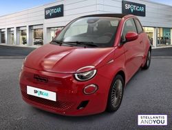 Rouge Utilisé 2022 Fiat 500e Red Cabriolet | 17 888 € (Prix assez cher)