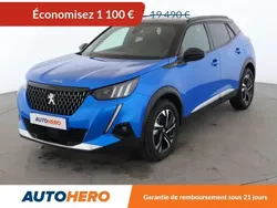 Bleu Utilisé 2021 Peugeot 2008 GT SUV | 18 390 € (Prix juste)