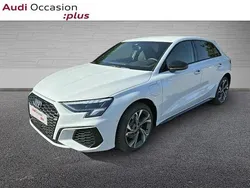 Blanc glacier métallisé Utilisé 2024 Audi A3 Sportback e-tron S-Line Berline | 35 987 € (Prix juste)