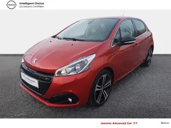 Rouge Utilisé 2019 Peugeot 208 GT-line Citadine | 9 890 € (Bon prix)