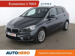 Gris Utilisé 2017 BMW 218 Active Tourer Luxury Line Monospace | 16 290 € (Bon prix)