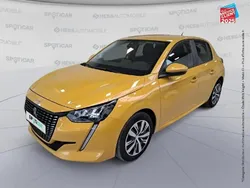 Jaune Utilisé 2020 Peugeot 208 Business-Line Citadine | 11 299 € (Prix juste)
