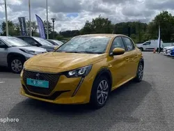 Jaune Utilisé 2020 Peugeot e-208 Active Citadine | 10 999 €