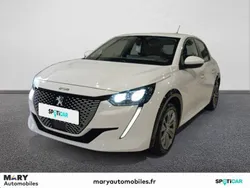 Blanc Utilisé 2020 Peugeot e-208 Business-Line Citadine | 12 990 € (Prix juste)